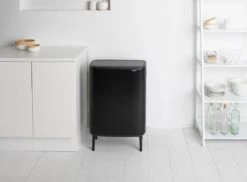 Brabantia - Bo Touch Bin Hi 60 L Matt Black -Brabantia 1200x884