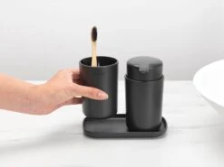 Brabantia ReNew Badkameraccessoires Set - 3-delig - Dark Grey -Brabantia 1200x900 18