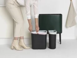 Brabantia Afvalemmer Bo Touch Bin Pine Green, 11 + 23 L -Brabantia 1200x900 47