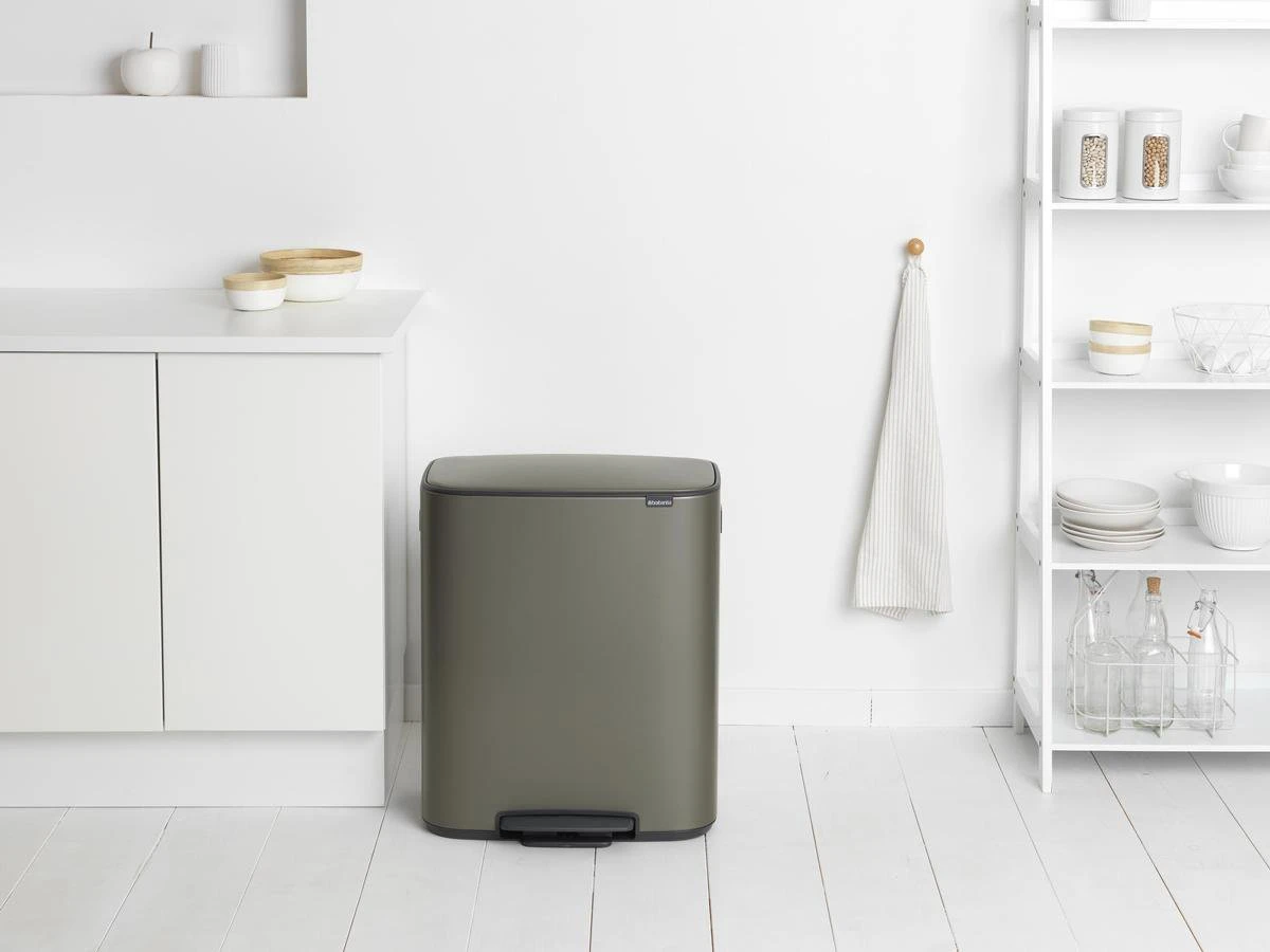 Brabantia Bo Prullenbak - 60 L - Platinum 8 Brabantia Bo Prullenbak - 60 L - Platinum - Afbeelding 6