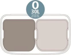Brabantia Bo Touch Bin Prullenbak - 2 X 30 L - White -Brabantia 1200x929 1