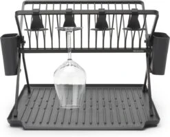 Brabantia SinkSide Afdruiprek - Inklapbaar - Dark Grey -Brabantia 1200x969 1