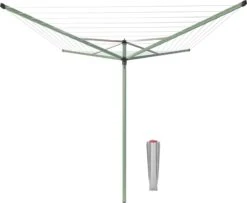 Brabantia Topspinner Droogmolen Met Grondanker - 50 M - Leaf Green