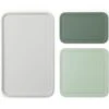 Brabantia Tasty+ Kunststof Snijplanken Plus Dienblad - Snijplankenset 3-delig - Mixed Colours