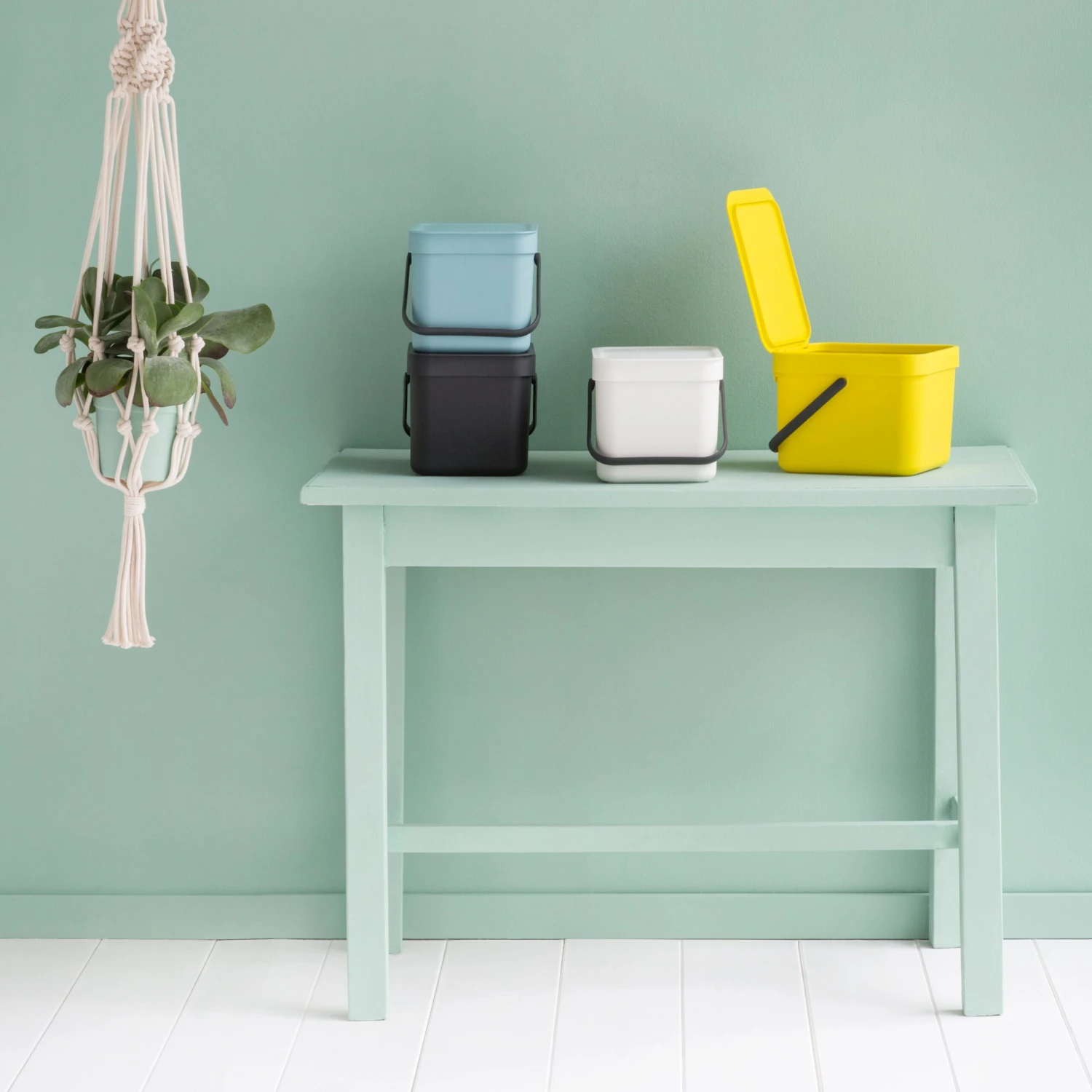 Brabantia Sort & Go Afvalbak 6 L. 4 Brabantia Sort & Go Afvalbak 6 L. - Afbeelding 2