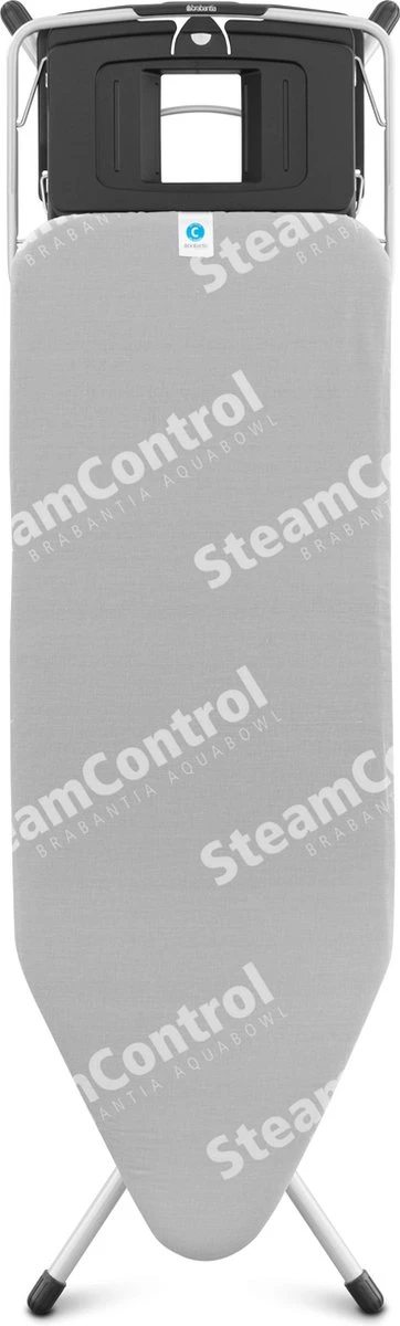 Brabantia Steam Control Strijkplank C - Met Stoomunitdrager - 124x45 Cm 3 Brabantia Steam Control Strijkplank C - Met Stoomunitdrager - 124x45 Cm