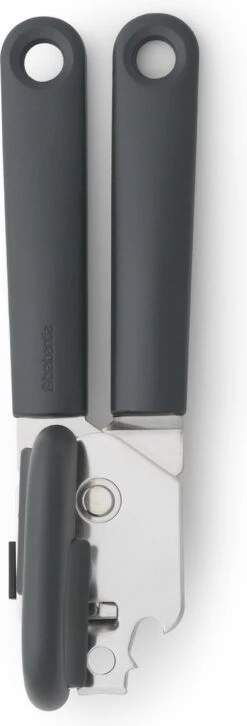 Brabantia Tasty+ Blikopener Plus Flesopener - Dark Grey