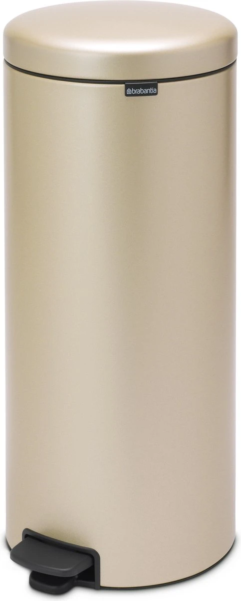 Brabantia NewIcon Prullenbak - 30 L - Metallic Gold 14 Brabantia NewIcon Prullenbak - 30 L - Metallic Gold - Afbeelding 12