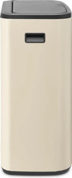 Brabantia Bo Touch Bin Prullenbak - 2 X 30 L - Soft Beige -Brabantia 491x1200 1