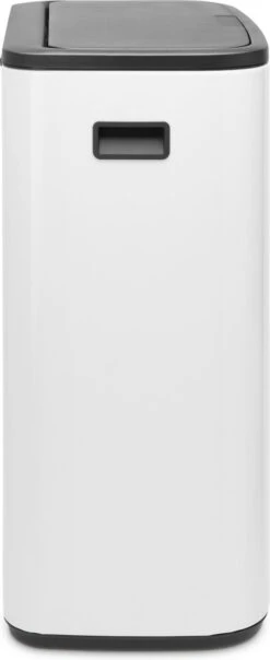 Brabantia Bo Touch Bin Prullenbak - 2 X 30 L - White -Brabantia 491x1200