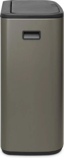 Brabantia Bo Touch Bin Prullenbak - 2 X 30 L - Platinum -Brabantia 492x1200 3