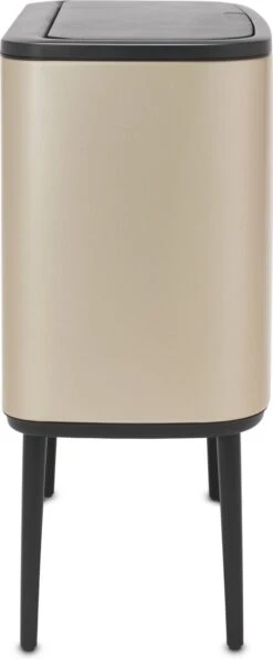 Brabantia Afvalemmer Bo Touch Bin Champagnekleur, 11 + 23 L -Brabantia 497x1200 3