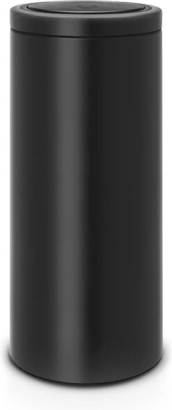 Brabantia Touch Bin Flat Top 30 L - Matt Black