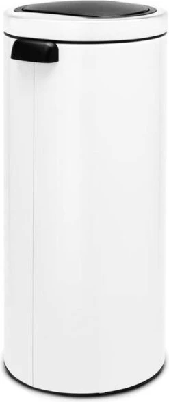 Brabantia Touch Bin Flat Top 30 L - Wit Prullenbak -Brabantia 506x1200
