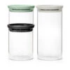 Brabantia Voorraadbussen Glas 3-pack -Brabantia 512743 01 1 ProductImageMain 15b5f17262