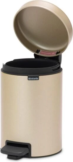 Brabantia NewIcon Prullenbak - 3 L - Metallic Gold -Brabantia 547x1200