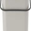 Brabantia Sort & Go Prullenbak - 16 L - Mid Grey