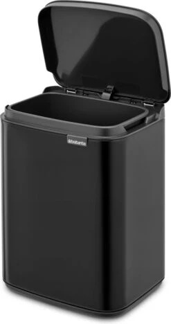 Brabantia Bo Prullenbak - 4 L - Matt Black -Brabantia 634x1200