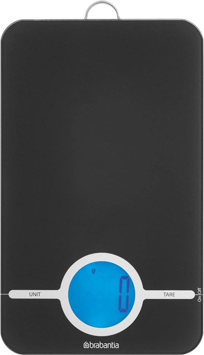 Brabantia Tasty+ Keukenweegschaal Digitaal - Op Batterijen - Dark Grey 10 Brabantia Tasty+ Keukenweegschaal Digitaal - Op Batterijen - Dark Grey - Afbeelding 8