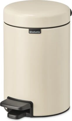 Brabantia NewIcon Prullenbak - 3 L - Soft Beige -Brabantia 712x1200 1