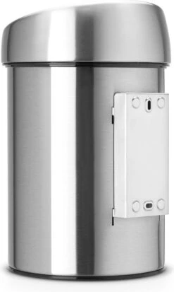 Brabantia Touch Bin Prullenbak - 3 L - Matt Steel -Brabantia 718x1200