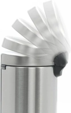 Brabantia NewIcon Prullenbak - 3 L - Matt Steel Fingerprint Proof -Brabantia 748x1200 4