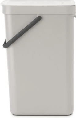 Brabantia Sort & Go Prullenbak - 16 L - Mid Grey -Brabantia 769x1200