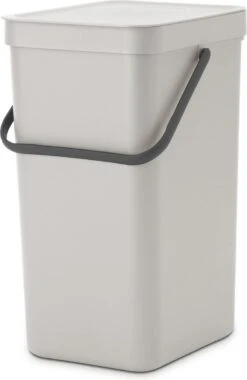 Brabantia Sort & Go Prullenbak - 16 L - Mid Grey -Brabantia 779x1200 1