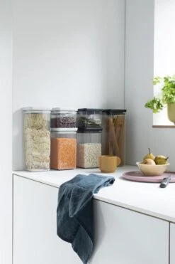 Brabantia Tasty+ Voorraadpot Stapelbaar - 2,5 L - Dark Grey -Brabantia 799x1200 109