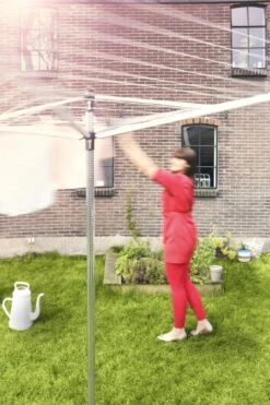 Brabantia Lift-O-Matic Droogmolen Met Grondanker - 50 M - Metallic Grey -Brabantia 799x1200 141