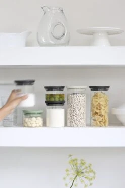 Brabantia Voorraadpotten - Stapelbaar - 0,3 0,6 & 1,1 L - Glas -Brabantia 799x1200 170