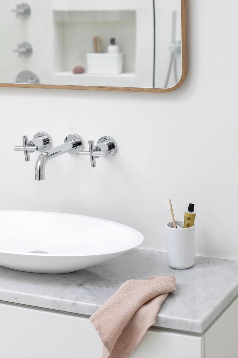 Brabantia ReNew Tandenborstelhouder - Met Inzet - White 4 Brabantia ReNew Tandenborstelhouder - Met Inzet - White - Afbeelding 2