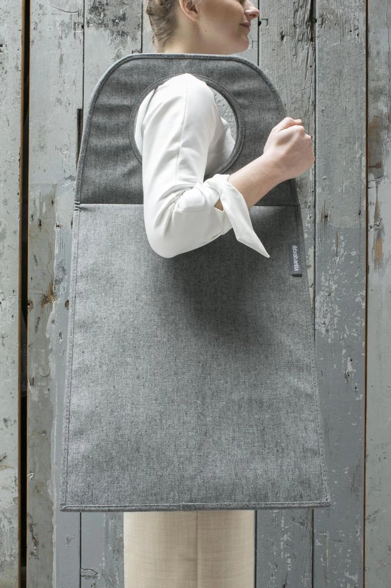 Brabantia Wasmand Met Deksel - 55 L - Pepper Black 8 Brabantia Wasmand Met Deksel - 55 L - Pepper Black - Afbeelding 6