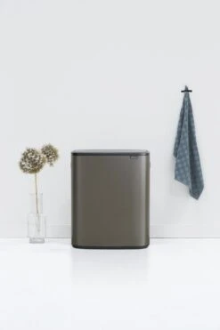 Brabantia Bo Touch Bin Prullenbak - 2 X 30 L - Platinum -Brabantia 800x1200 32
