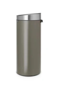 Brabantia Touch Bin Prullenbak - 30 L - Platinum / Matt Steel Fingerprint Proof Deksel -Brabantia 800x1200 33