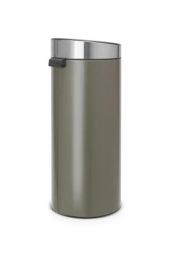 Brabantia Touch Bin Prullenbak - 30 L - Platinum / Matt Steel Fingerprint Proof Deksel -Brabantia 800x1200 34