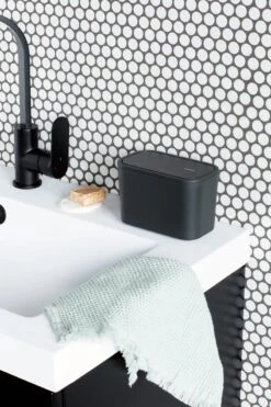 Brabantia MindSet Badkamer Afvalbakje - Dark Grey -Brabantia 800x1200 47