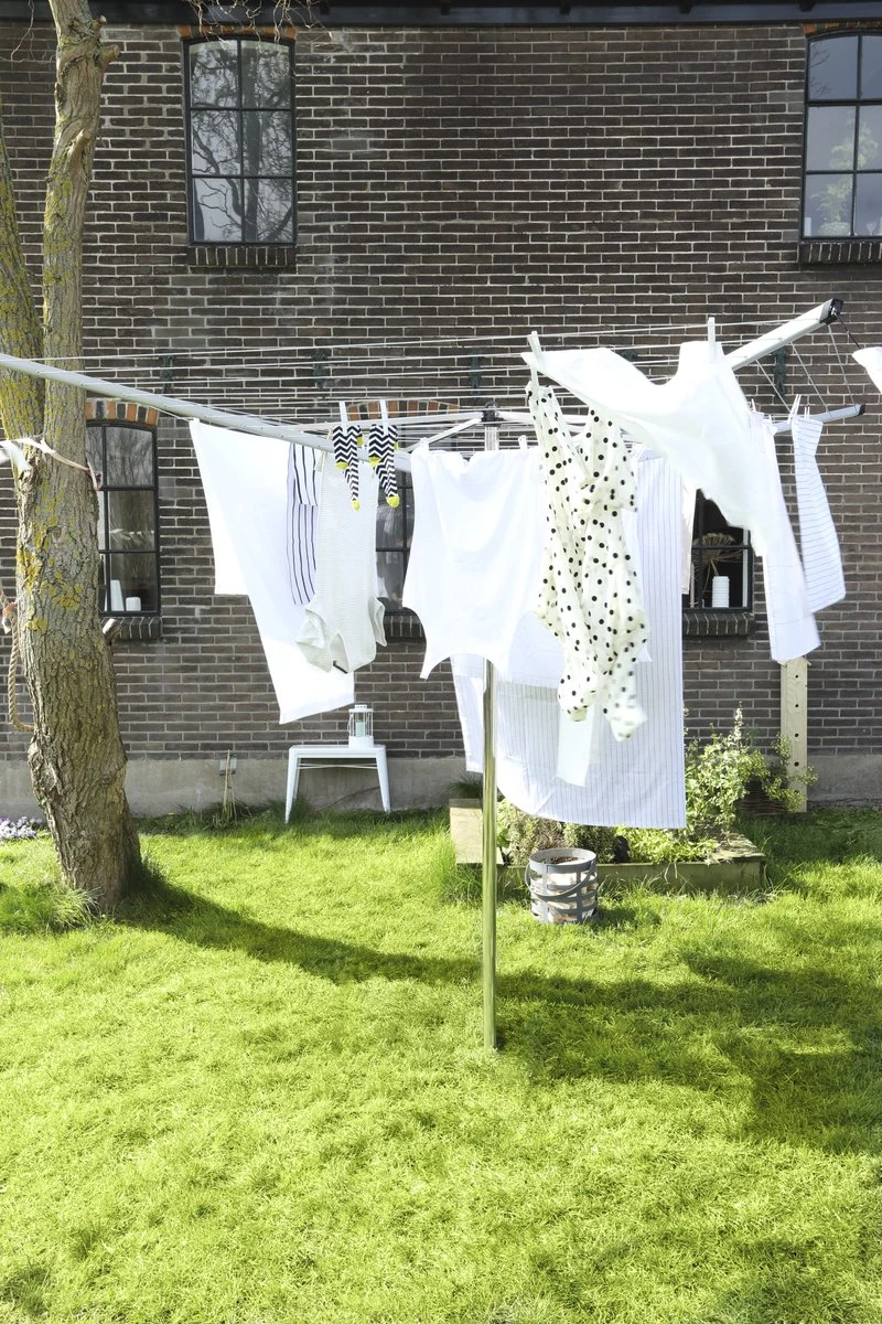 Brabantia Topspinner Droogmolen - 40 Meter - Met Metalen Grondanker 13 Brabantia Topspinner Droogmolen - 40 Meter - Met Metalen Grondanker - Afbeelding 11