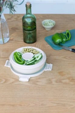 Brabantia Make & Take Salade Lunchbox - 1,3 L - Kunststof - Light Grey -Brabantia 800x1200 63