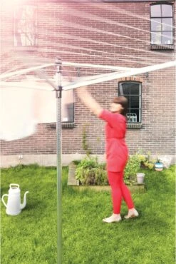 Brabantia Topspinner Droogmolen Met Grondanker - 40 M - Metallic Grey 29 Brabantia Topspinner Droogmolen Met Grondanker - 40 M - Metallic Grey -Brabantia 802x1200 7