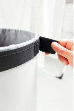 Brabantia Wasmand Met Deksel - 60 L - White / Kurken Deksel -Brabantia 806x1200