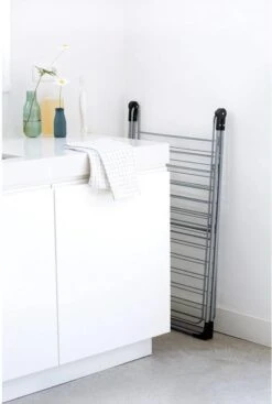 Brabantia Droogrek Inklapbaar T Model - 20 M - Metallic Grey -Brabantia 807x1200 1