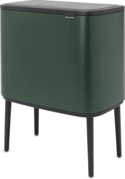 Brabantia Afvalemmer Bo Touch Bin Pine Green, 11 + 23 L -Brabantia 834x1200 1