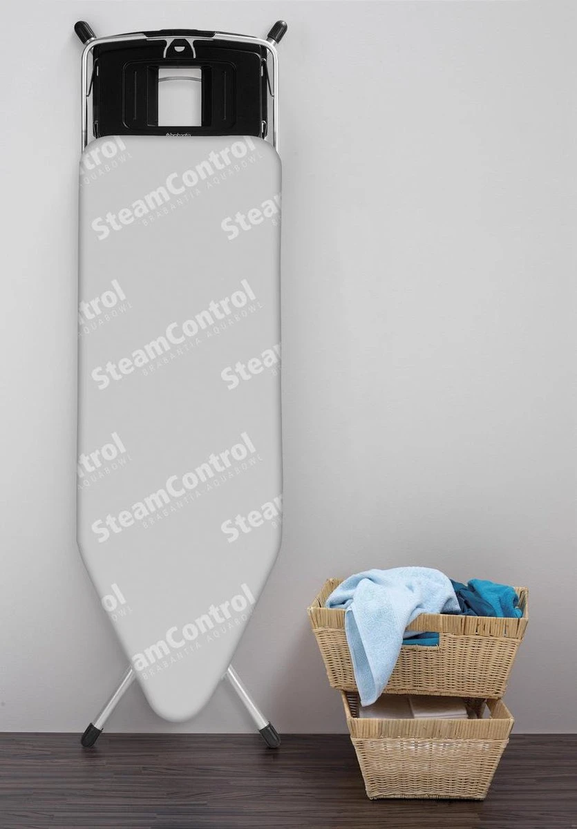 Brabantia Steam Control Strijkplank C - Met Stoomunitdrager - 124x45 Cm 6 Brabantia Steam Control Strijkplank C - Met Stoomunitdrager - 124x45 Cm - Afbeelding 4