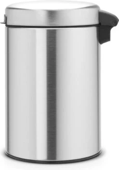 Brabantia NewIcon Wandprullenbak - 3 L - Matt Steel -Brabantia 841x1200