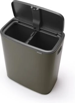 Brabantia Bo Touch Bin Prullenbak - 2 X 30 L - Platinum -Brabantia 866x1200 1