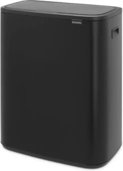 Brabantia Bo Touch Bin Prullenbak - 60 L - Matt Black -Brabantia 866x1200
