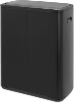 Brabantia Bo Touch Bin Prullenbak - 60 L - Matt Black -Brabantia 867x1200