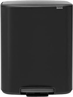 Brabantia Bo Prullenbak - 60 L - Matt Black -Brabantia 907x1200 1