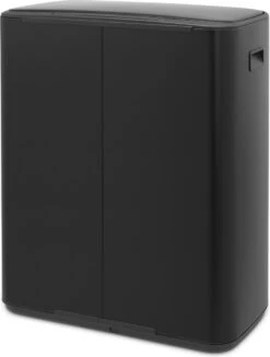 Brabantia Bo Prullenbak - 2 X 30 L - Met 80 Vuilniszakken - Matt Black -Brabantia 907x1200 2